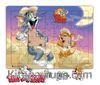 Tom and Jerry - Ukelele Ahşap Puzzle 54 Parça (KOP-TJ171 - LIV) Lisanslı Ürün