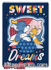 Tom and Jerry - Sweet Dreams Ahşap Puzzle 54 Parça (KOP-TJ170 - LIV) Lisanslı Ürün