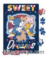 Tom and Jerry - Sweet Dreams Ahşap Puzzle 54 Parça (KOP-TJ170 - LIV) Lisanslı Ürün