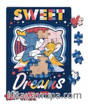 Tom and Jerry - Sweet Dreams Ahşap Puzzle 54 Parça (KOP-TJ170 - LIV) Lisanslı Ürün