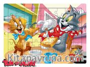 Tom and Jerry - Breakfast Ahşap Puzzle 54 Parça (KOP-TJ169 - LIV) Lisanslı Ürün