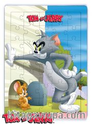 Tom and Jerry - Caught! Ahşap Puzzle 35 Parça (KOP-TJ168 - XXXV) Lisanslı Ürün