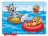 Tom and Jerry - Beach Day Ahşap Puzzle 35 Parça (KOP-TJ167 - XXXV) Lisanslı Ürün