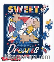 Tom and Jerry - Sweet Dreams Ahşap Puzzle 35 Parça (KOP-TJ164 - XXXV) Lisanslı Ürün