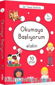 1. Sınıf Okumaya Başlıyorum (10 Kitaplık Set - ELAKİN)