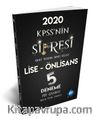 2020 KPSS'nin Şifresi Lise Önlisans 5 Deneme