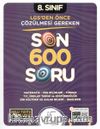 8. Sınıf Lgs'den Önce Çözülmesi Gereken Son 600 Soru