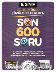 8. Sınıf Lgs'den Önce Çözülmesi Gereken Son 600 Soru