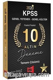 2020 KPSS  10 Altın Fasikül Fasikül Tamamı Çözümlü Deneme Sınavı