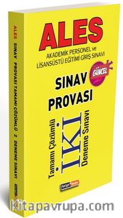 2021 ALES Sınav Provası Tamamı Çözümlü 2 Deneme Sınavı 