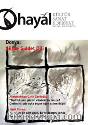 Hayal Kültür Sanat Edebiyat Dergisi Sayı:55 Ekim-Kasım-Aralık 2015