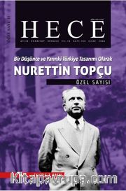 Sayı:109-Ocak 2006-Hece Aylık Edebiyat Dergisi (Özel sayı Nurettin Topçu)