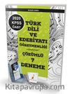 2020 KPSS ÖABT Türk Dili Edebiyatı Öğretmenliği Dijital Çözümlü 7 Deneme Sınavı