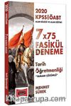 2020 ÖABT Tarih Öğretmenliği Tamamı Çözümlü 7x75 Fasikül Deneme