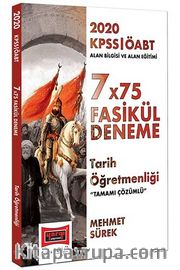 2020 ÖABT Tarih Öğretmenliği Tamamı Çözümlü 7x75 Fasikül Deneme