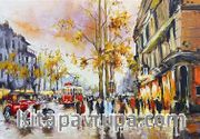 İstanbulda Akşamüstü 500 Parça Puzzle (48x34 Kod:3563)