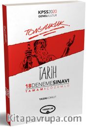 2020 KPSS Tonyukuk Tarih Tamamı Çözümlü 18 Deneme Sınavı 