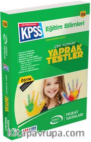 2016 KPSS Eğitim Bilimleri Çek Kopart Yaprak Test (1270)