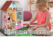 Mobilyalı Bebek Oyun Evi Karton Maket(92174)