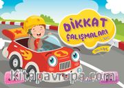 Dikkat Çalışmaları Çeşit 1 (Çiz-Sil Kalem Hediyeli)