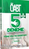 2020 KPSS ÖABT Türk Dili ve Edebiyatı Yeni Sistem Çözümlü 5 Deneme