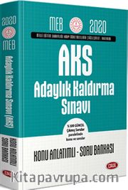 2020 AKS Adaylık Kaldırma Sınavı  Konu Anlatımlı Soru Bankası