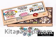 Friends -  Chibi Ahşap Puzzle 300 Parça (KOP-FR146 - CCC) Lisanslı Ürün
