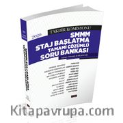 Takdir Komisyonu SMMM Staj Başlatma Tamamı Çözümlü Soru Bankası 2020