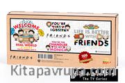 Friends -  Chibi Ahşap Puzzle 300 Parça (KOP-FR146 - CCC) Lisanslı Ürün