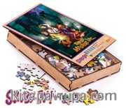 Scooby Doo - Mystery Ahşap Puzzle 108 Parça (KOP-SD178 - C) Lisanslı Ürün