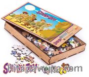 Scooby Doo - Egypt Ahşap Puzzle 108 Parça (KOP-SD177 - C) Lisanslı Ürün