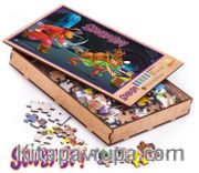 Scooby Doo - Pirate Ahşap Puzzle 204 Parça (KOP-SD184 - CC) Lisanslı Ürün