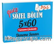 2021 Quiz DGS Sözel Bölüm Tamamı Çözümlü 5x60 Deneme Sınavı