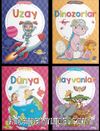 Eğitici Eğlendirici Çıkartma Kitabı Serisi (4 Kitap)