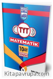 YKS TYT Rafting Matematik 10 Deneme 
