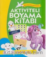 Aktiviteli Boyama Kitabı Hayvanlar - Yeşil