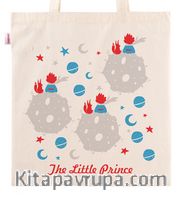 Askılı Bez Çanta - Küçük Prens - Blue Prince