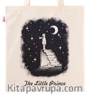 Askılı Bez Çanta - Küçük Prens - Stair to Moon