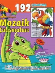 192 Çıkartma Mozaik Çalışmaları - Orman Hayvanları