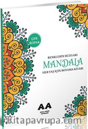 Mandala Renklerin Rüzgarı Her Yaş İçin Boyama Kitabı