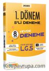 LGS 1.Dönem 5’li Video Çözümlü Deneme Sınavı