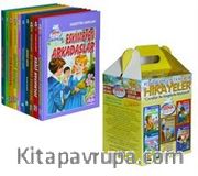 Sena Dizisi Hikayeler ve Masallar (Renkli, Resimli, Ciltli, 10 Kitap Set)