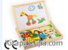 Montessori Ahşap Zeka Oyunları / w-Magnetic World 1
