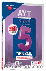 AYT Sayısal Çözümlü 5 Deneme