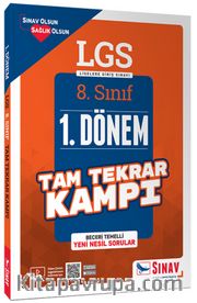 8. Sınıf LGS 1. Dönem Çözümlü Tam Tekrar Kampı