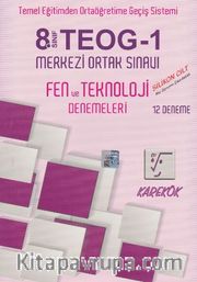 8. Sınıf TEOG 1 Fen ve Teknoloji Denemeleri (12 Deneme)