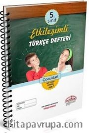 5. Sınıf Etkileşimli Türkçe Defteri