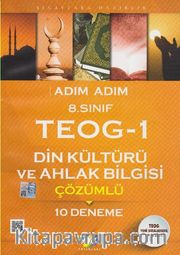 8. Sınıf TEOG 1 Din Kültürü ve Ahlak Bilgisi Çözümlü 10 Deneme