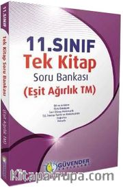 11. Sınıf Tek Kitap Soru Bankası Eşit Ağırlık (TM)