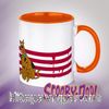 Porselen Kupa - Scooby Doo - Paint (BK-SD102) Lisanslı Ürün